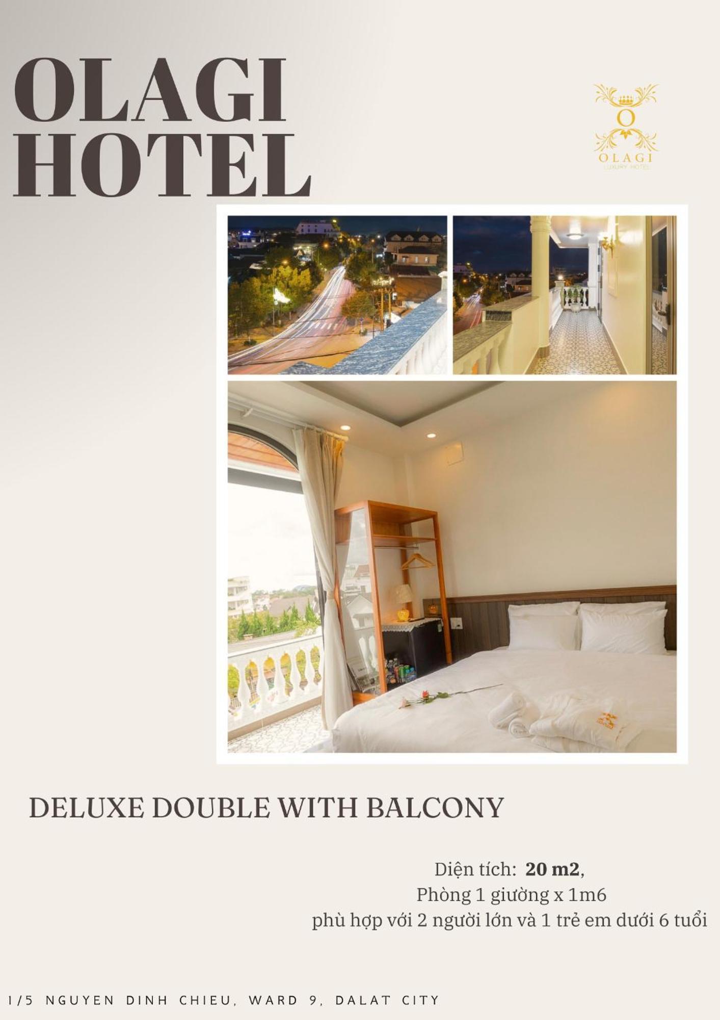 Olagi Hotel Dalat Bagian luar foto